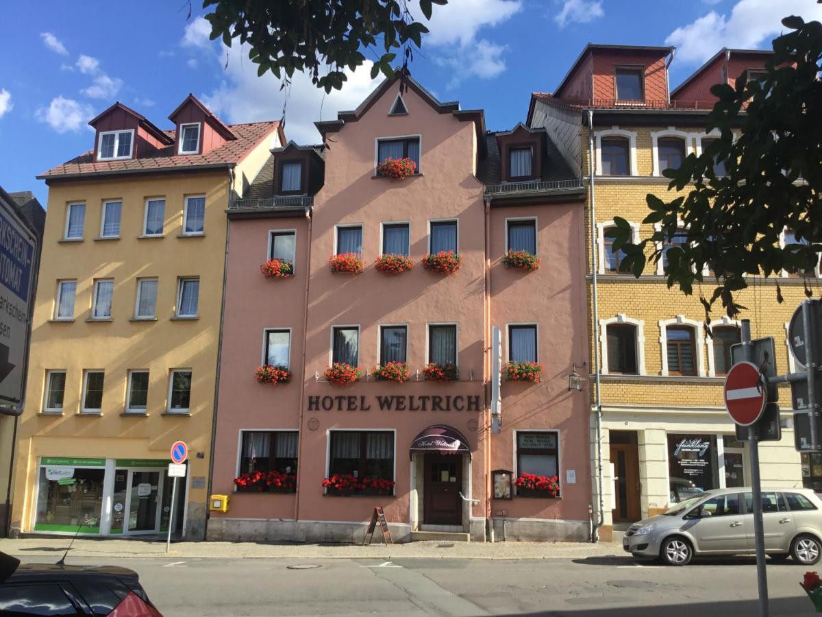 Hotel Weltrich Saalfeld Saale Extérieur photo